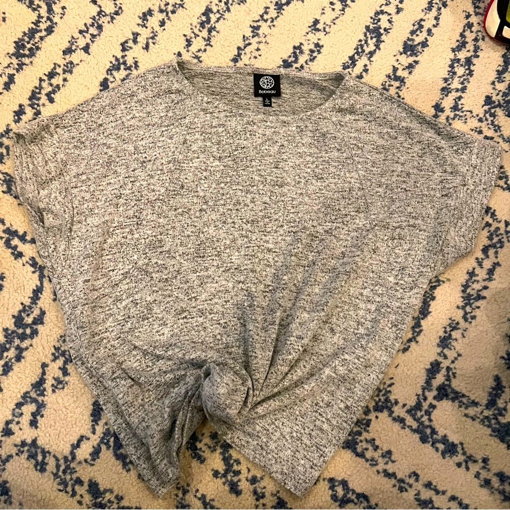 Bobeau Grey Shirt NWOT Large